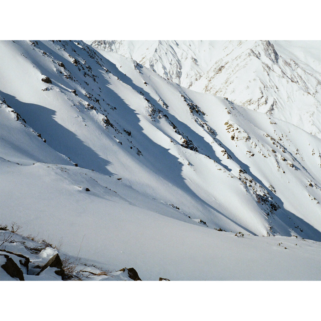 【Rollei35】八方尾根から見た北アルプスの斜面